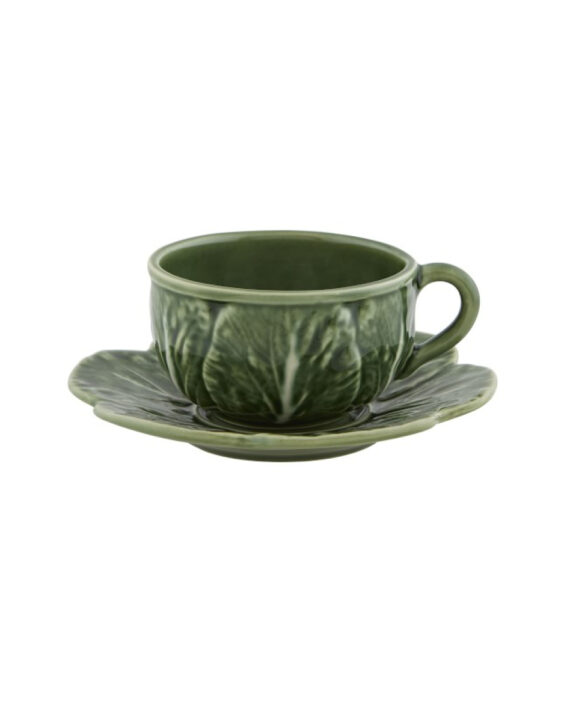 Bordallo Pinheiro Cabbage Tea Cup